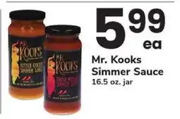 Safeway Mr. Kooks Simmer Sauce offer