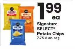Safeway Signature SELECT Potato Chips offer