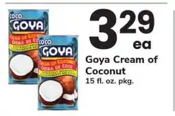 Safeway Goya Cream of Coconut offer