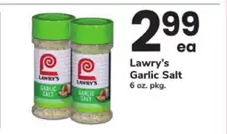 Safeway Lawry's Garlic Salt offer