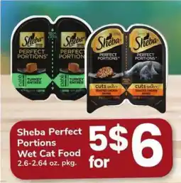 Safeway Sheba Perfect Portions Wet Cat Food offer
