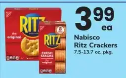 Safeway Nabisco Ritz Crackers offer