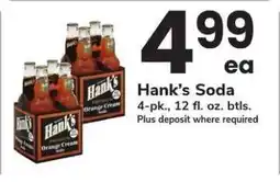 Safeway Hank's Soda offer