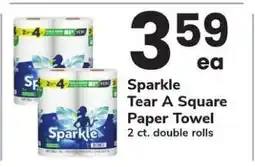 Safeway Sparkle Tear A Square Paper Towel offer