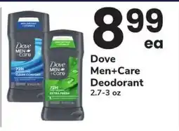 Safeway Dove Men+Care Deodorant offer
