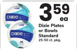 Safeway Dixie Plates or Bowls Standard offer