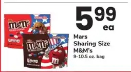 Safeway Mars Sharing Size M&M's offer
