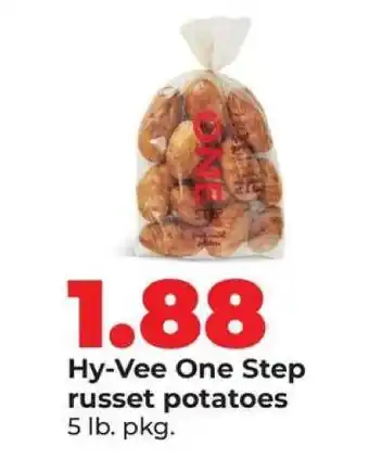 Hy-Vee Hy-Vee One Step russet potatoes offer
