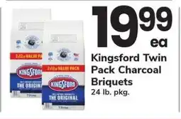 Safeway Kingsford Twin Pack Charcoal Briquets offer