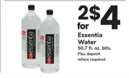 Safeway essentia Water offer