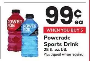 Safeway Powerade Sports Drink offer