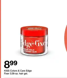 Target KISS Colors & Care Edge Fixer 3.38-oz. hair gel offer
