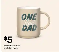 Target Room Essentials cool dad mug offer