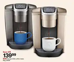 Target Keurig K-Elite coffee maker offer