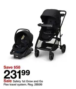 Target Safety 1st Grow and Go Flex travel system offer