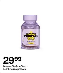 Target Lemme Starface 60 ct. healthy skin gummies offer