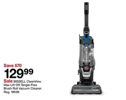 Target BISSELL CleanView Max Lift Off Tangle-Free Brush Roll Vacuum Cleaner offer