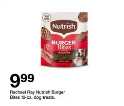 Target Rachael Ray Nutrish Burger Bites 12-oz. dog treats offer
