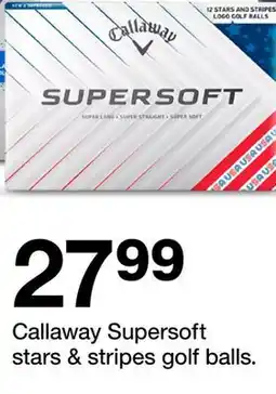 Target Callaway Supersoft stars & stripes golf balls offer