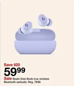 Target Beats Solo Buds true wireless Bluetooth earbuds offer