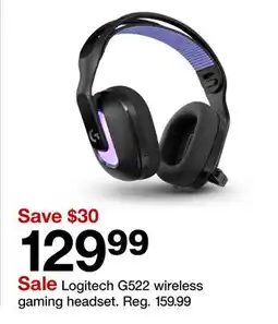 Target Logitech G522 wireless gaming headset offer