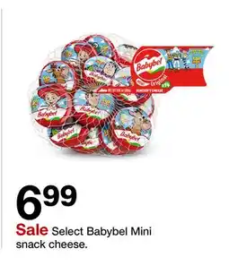 Target Select Babybel Mini snack cheese offer