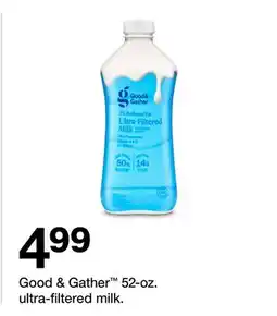 Target Good & Gather 52-oz. ultra-filtered milk offer
