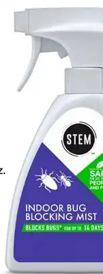Target STEM indoor bug blocking mist offer