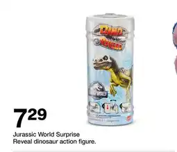 Target Jurassic World Surprise Reveal dinosaur action figure offer