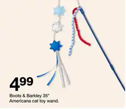 Target Boots & Barkley 35 Americana cat toy wand offer