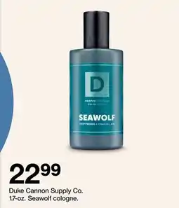 Target Duke Cannon Supply Co. Seawolf cologne offer