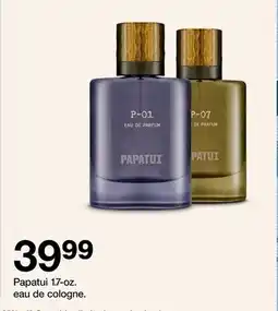 Target Papatui 1.7-oz. eau de cologne offer