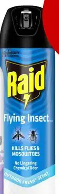 Target Raid Flying Insect 18-oz. outdoor bug killer offer