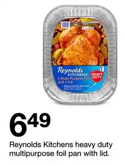 Target Reynolds Kitchens heavy duty multipurpose foil pan with lid offer