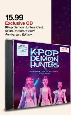 Target Exclusive CD offer