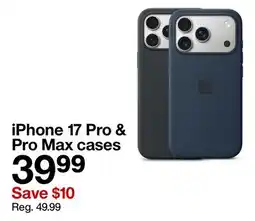 Target iPhone 17 Pro & Pro Max cases offer