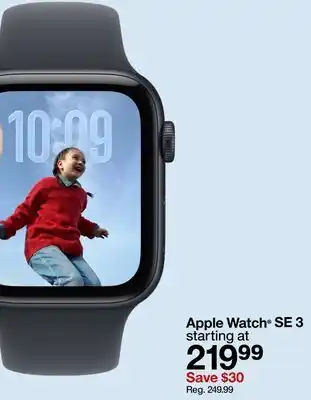 Target Apple Watch SE 3 offer
