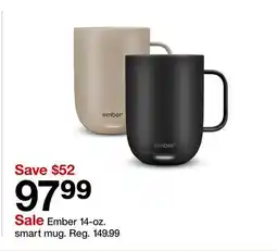 Target Ember 14-oz. smart mug offer