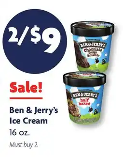 Family Dollar Ben & Jerry's Ice Cream offer