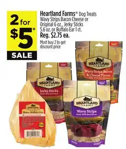 Dollar General Heartland Farms Dog Treats offer