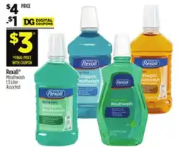 Dollar General Rexall Mouthwash offer