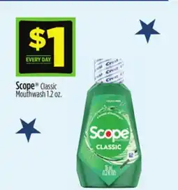 Dollar General Scope Classic Mouthwash offer