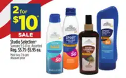 Dollar General Studio Selection Suncare offer