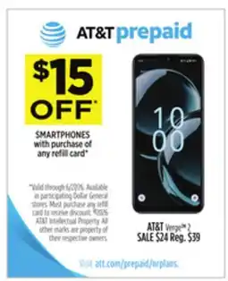 Dollar General AT&T Verge 2 offer
