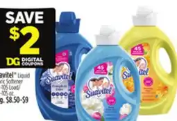 Dollar General Suavitel Liquid Fabric Softener offer