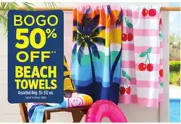 Dollar General BEACH TOWELS offer