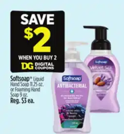 Dollar General Softsoap Liquid Hand Soap or Foaming Hand Soap offer