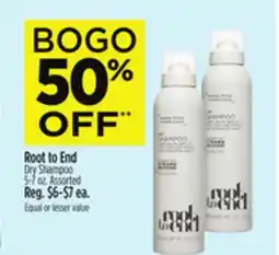 Dollar General Root to End Dry Shampoo offer