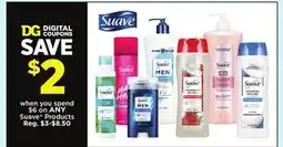 Dollar General ANY Suave Products offer