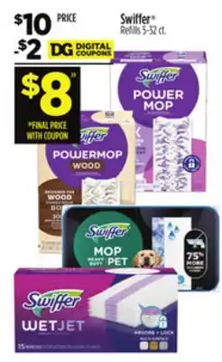 Dollar General Swiffer Refills offer